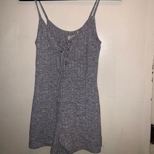 Grey romper